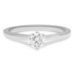 Beat Of Love Harmonia Timanttisormus R-8033-033LD, jossa yksi brillanteilla hionnatulla 0,33 ct laboratoriotimantti.