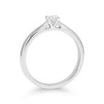 Beat Of Love Leda timanttisormus R-8938LD, kaunis ja elegantti solitaire timanttisormus laboratoriotimantilla.