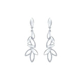 Tammi Jewellery Hopeiset Sademetsä Korvakorut S4524