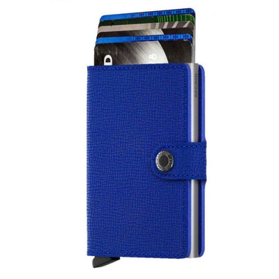 Secrid Miniwallet Crisple Blue Black lompakko