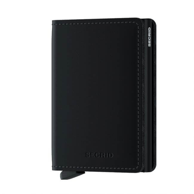  Secrid Slimwallet Matte Black lompakko