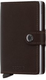 Secrid Miniwallet Original Dark Brown lompakko