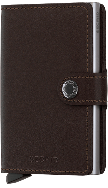 Secrid Miniwallet Original Dark Brown lompakko