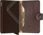 Secrid Miniwallet Stitch Linea Espresso lompakko