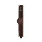 Secrid Miniwallet Stitch Linea Espresso lompakko