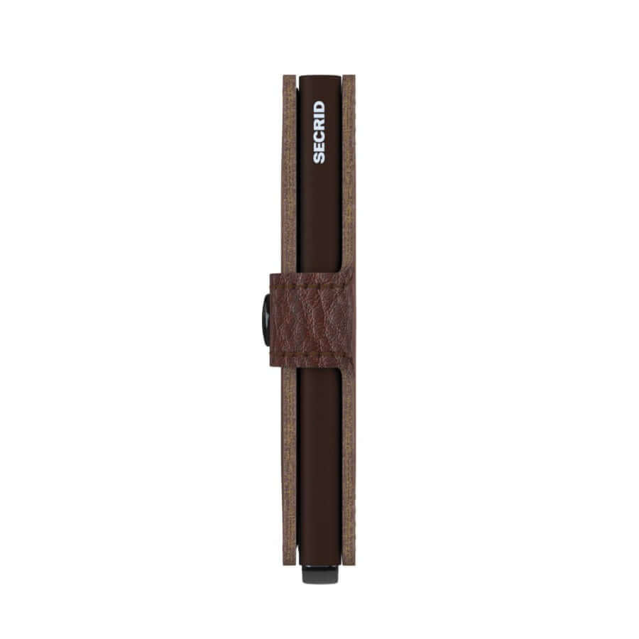 Secrid Miniwallet Stitch Linea Espresso lompakko