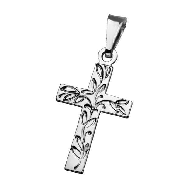 Saurum hopeinen rippiristi 503800000