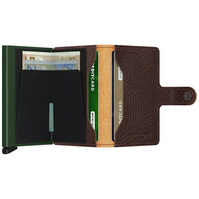 Secrid Miniwallet Veg Caramello Green lompakko