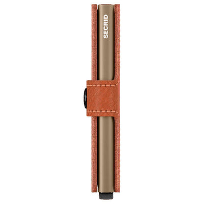 Secrid Miniwallet Veg Caramello Sand lompakko