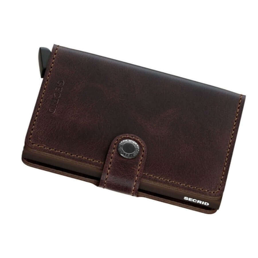 Secrid Miniwallet Vintage Chocolate lompakko
