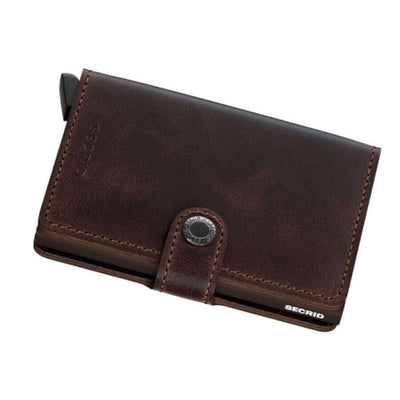 Secrid Miniwallet Vintage Chocolate lompakko