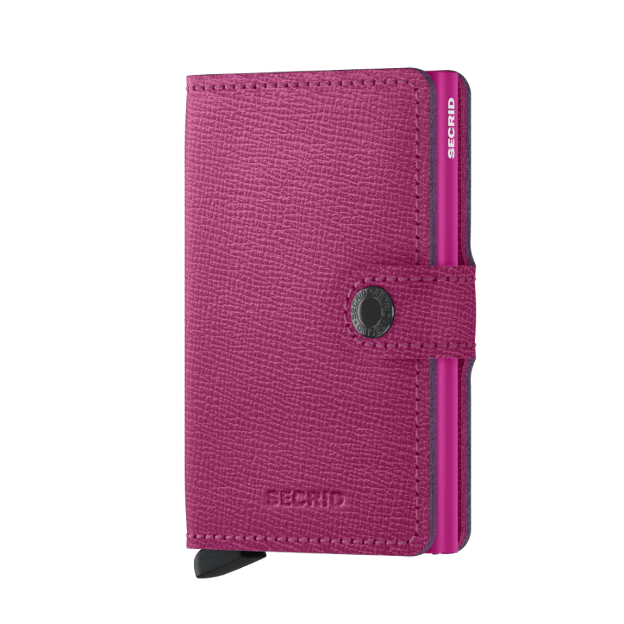 Secrid minivallet crisple fuchsia lompakko