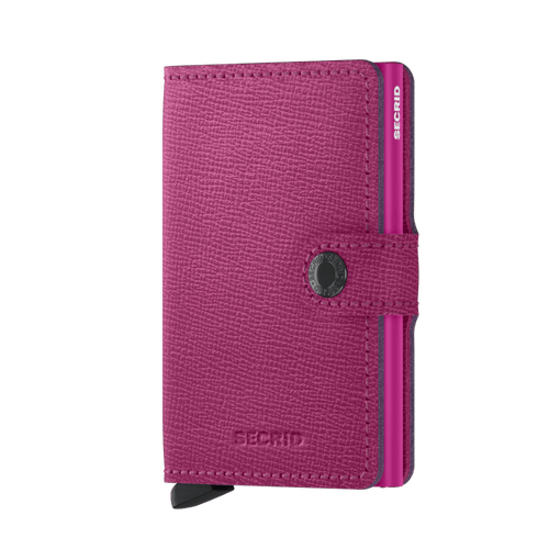 Secrid minivallet crisple fuchsia lompakko