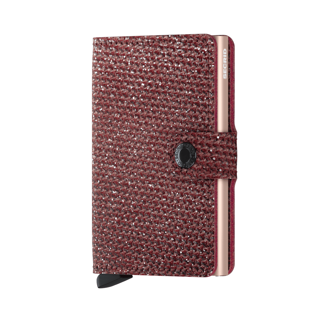 Secrid miniwallet sparkle red lompakko