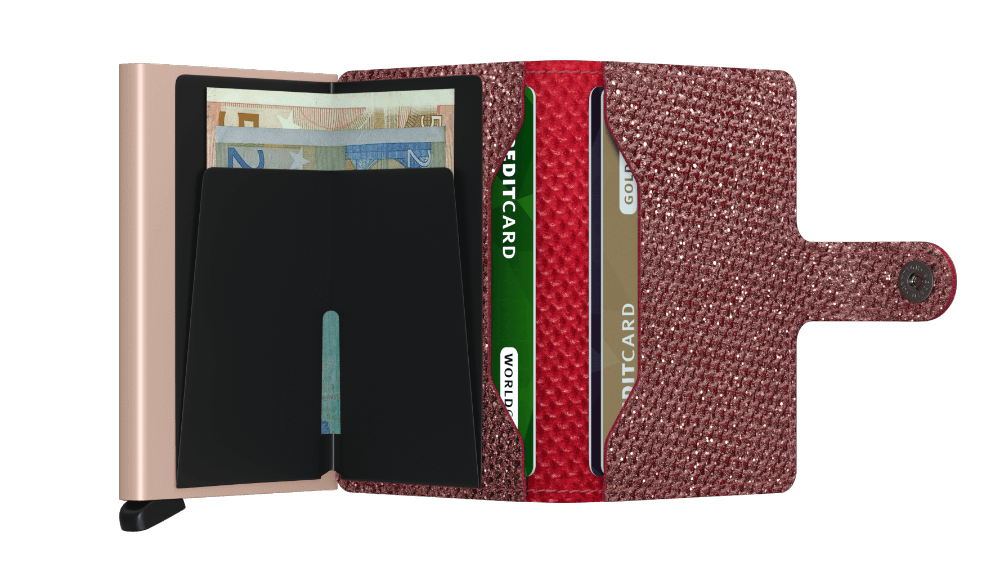 Secrid miniwallet sparkle red lompakko