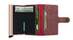 Secrid miniwallet sparkle red lompakko