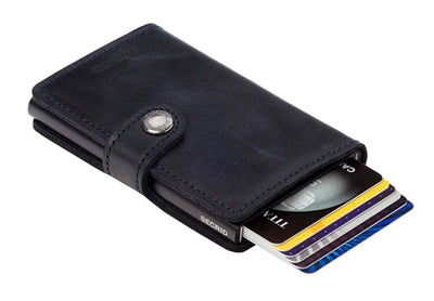 Secrid Miniwallet Vintage Black lompakko