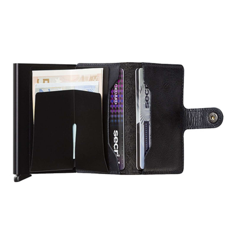 Secrid Miniwallet Vintage Black lompakko