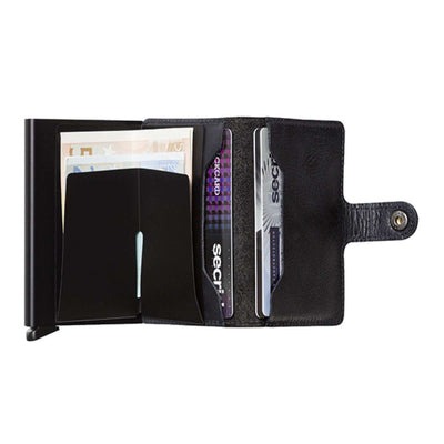 Secrid Miniwallet Vintage Black lompakko