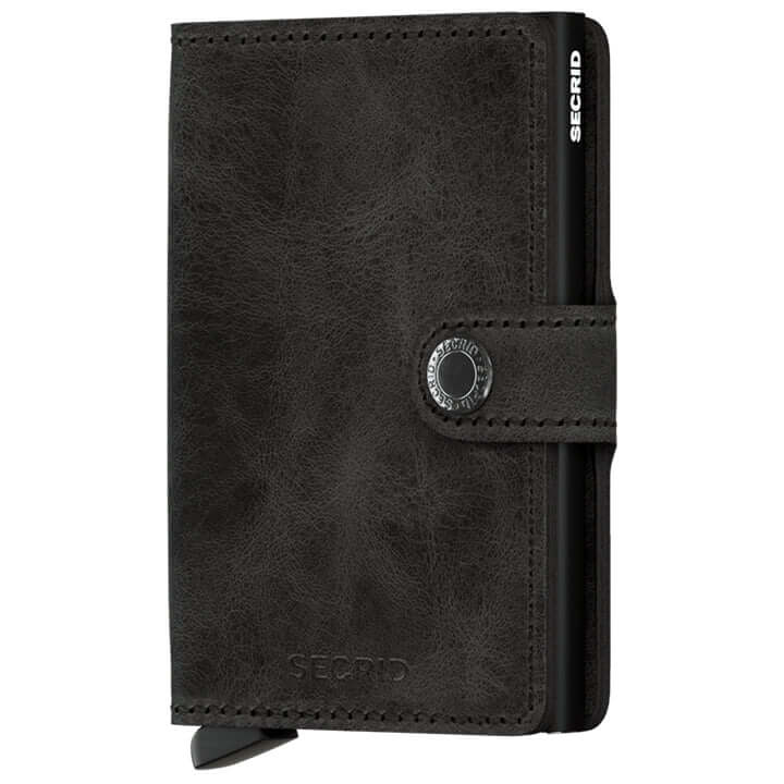 Secrid Miniwallet Vintage Black lompakko