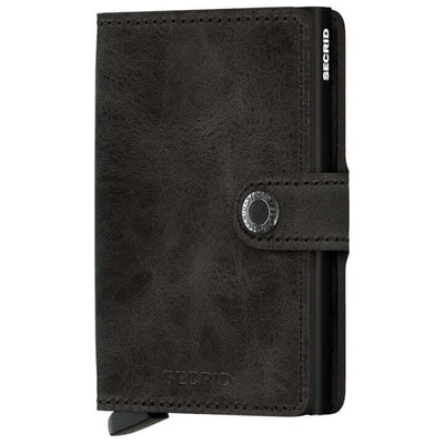 Secrid Miniwallet Vintage Black lompakko