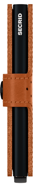 Secrid Miniwallet Perforated Cognac lompakko