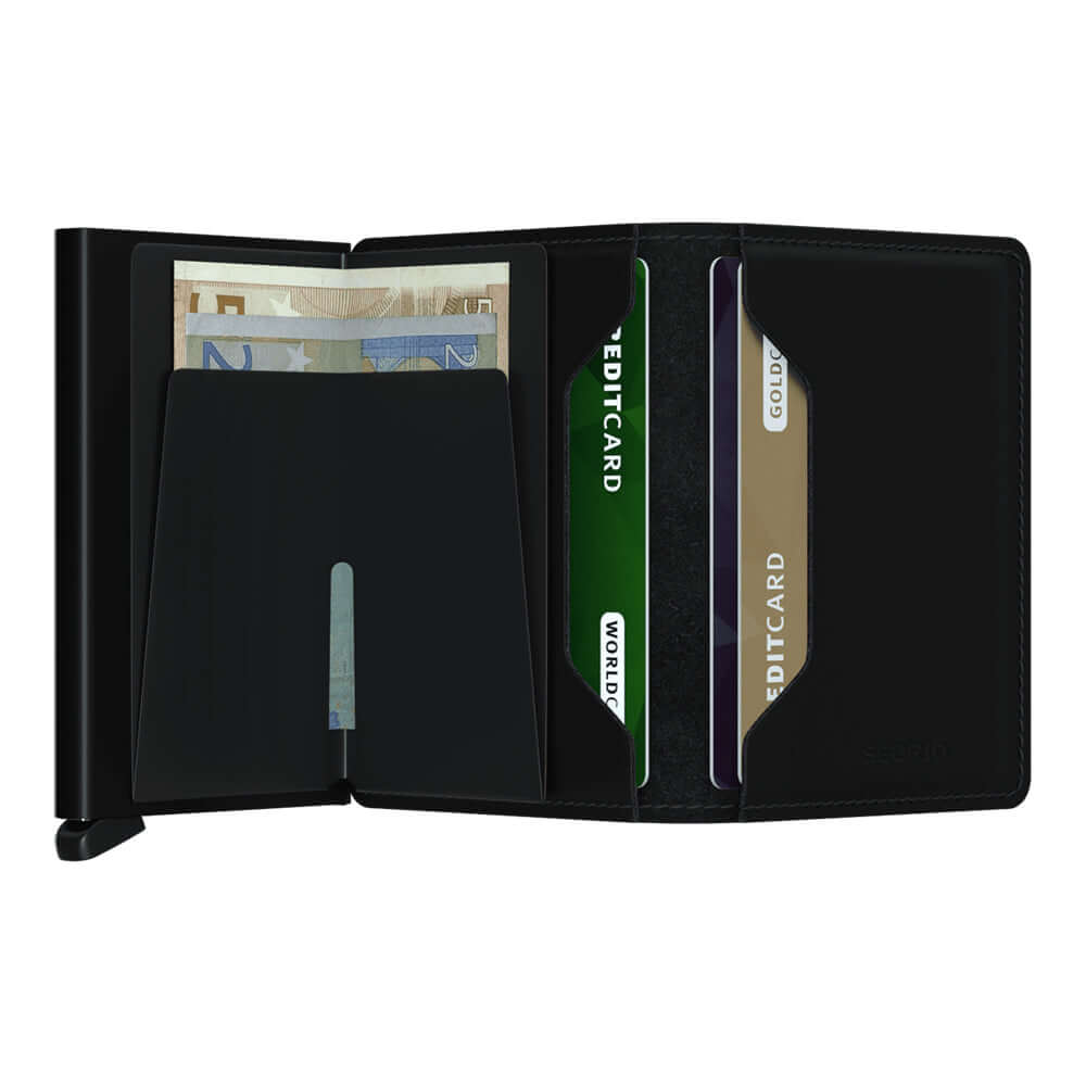  Secrid Slimwallet Matte Black lompakko
