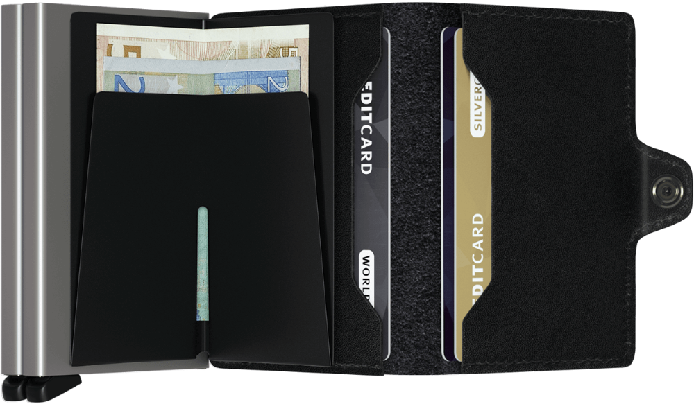 Secrid twinwallet Black lompakko