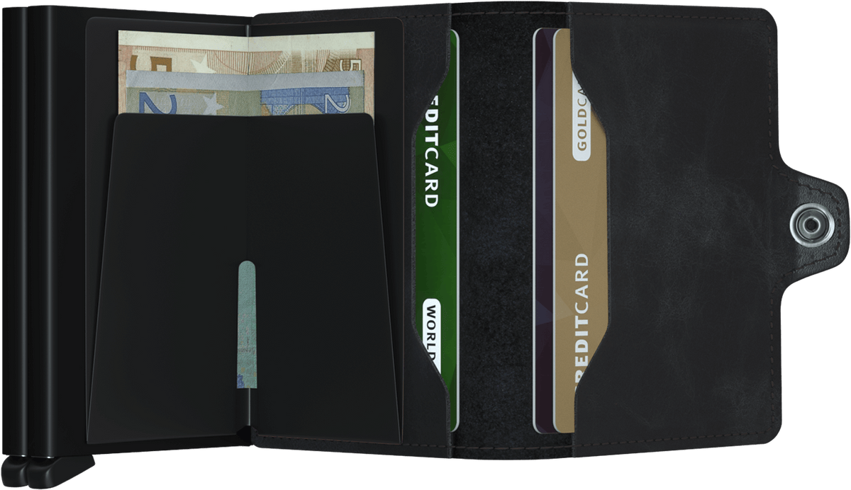 Secrid Twinwallet Black Vintage lompakko