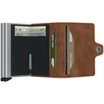 Secrid Twinwallet Vintage Cognac Silver lompakko