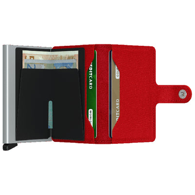 Secrid Miniwallet Crisple Red lompakko
