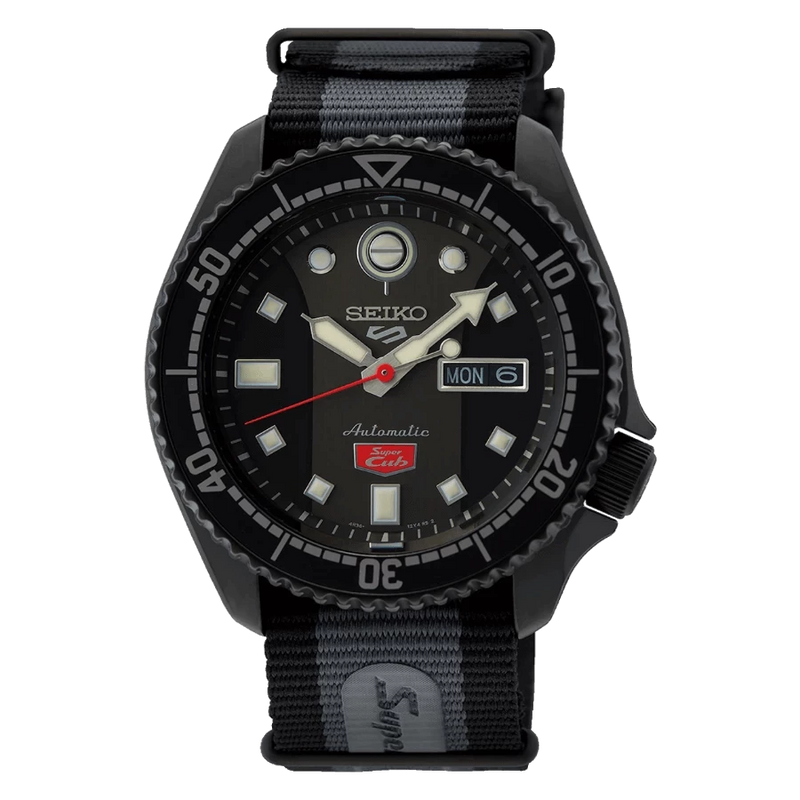 SEIKO 5 AUTOMATIC HONDA SUPER CUB SRPJ75K1