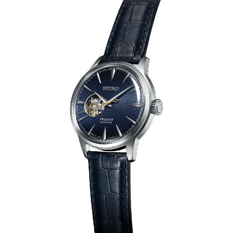 Seiko Presage Cocktail Time Blue Moon Open Heart SSA405J1
