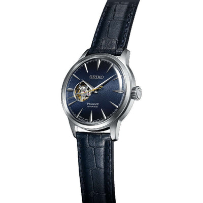 Seiko Presage Cocktail Time Blue Moon Open Heart SSA405J1