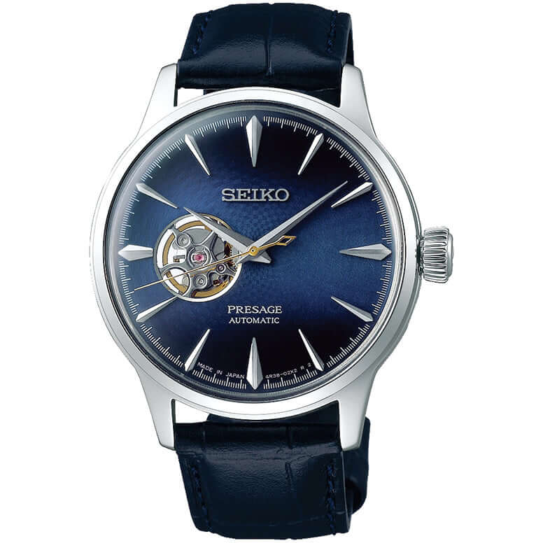 Seiko Presage Cocktail Time Blue Moon Open Heart SSA405J1