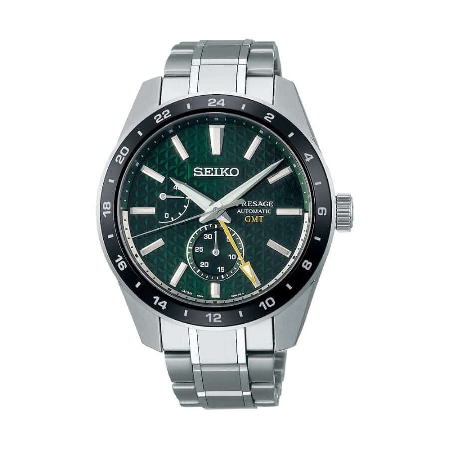 Seiko Presage Sharp Edged Series GMT automaattikello SPB219J1