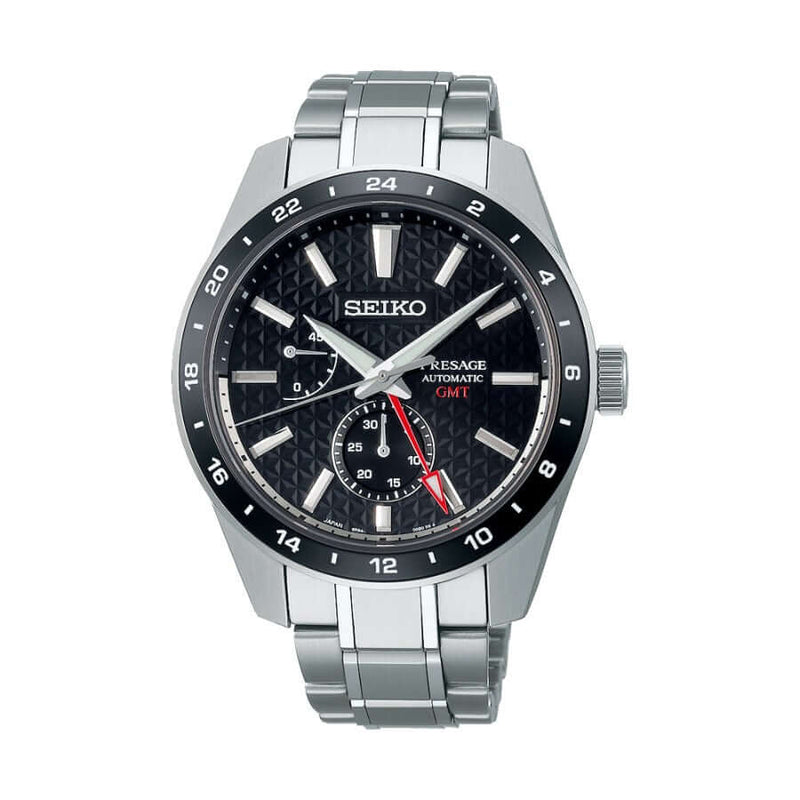 Seiko Presage Sharp Edged Series GMT automaattikello SPB221J1