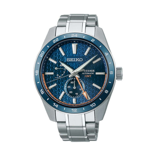 Seiko Presage Sharp Edged Series GMT automaattikello SPB217J1