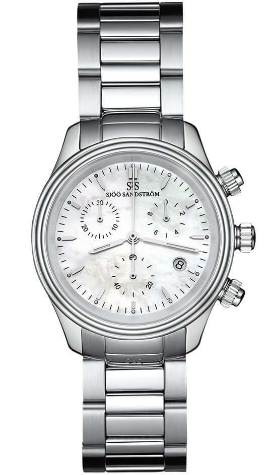 Sjöö Sandström Royal Steel Chronograph 010211