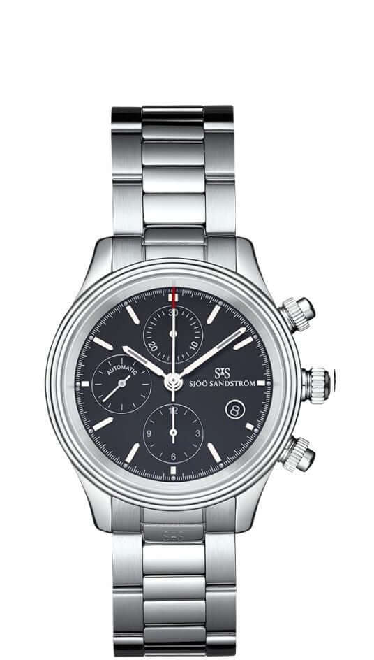Sjöö Sandström Royal Steel Chronograph 011768