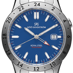 Sjöö Sandström Royal Steel Worldtimer 41 mm 020807