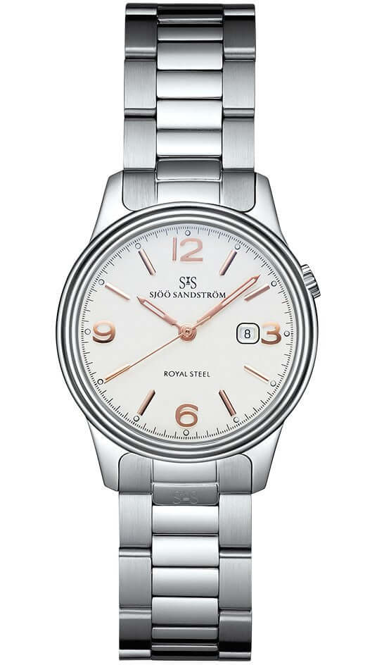  Sjöö Sandström Royal Steel Classic 007181 naisten kello