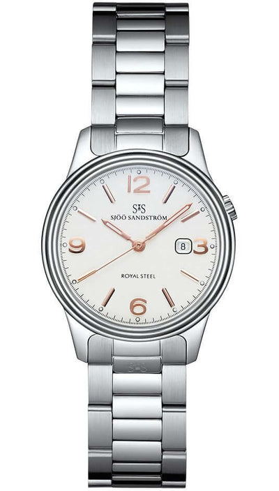  Sjöö Sandström Royal Steel Classic 007181 naisten kello