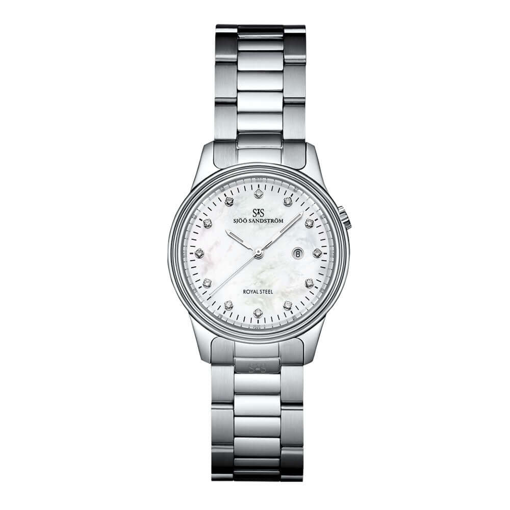  Sjöö Sandström Royal Steel Classic 007266 naisten kello
