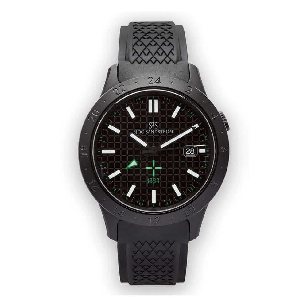 Sjöö Sandström Royal Steel Worldtimer LEET