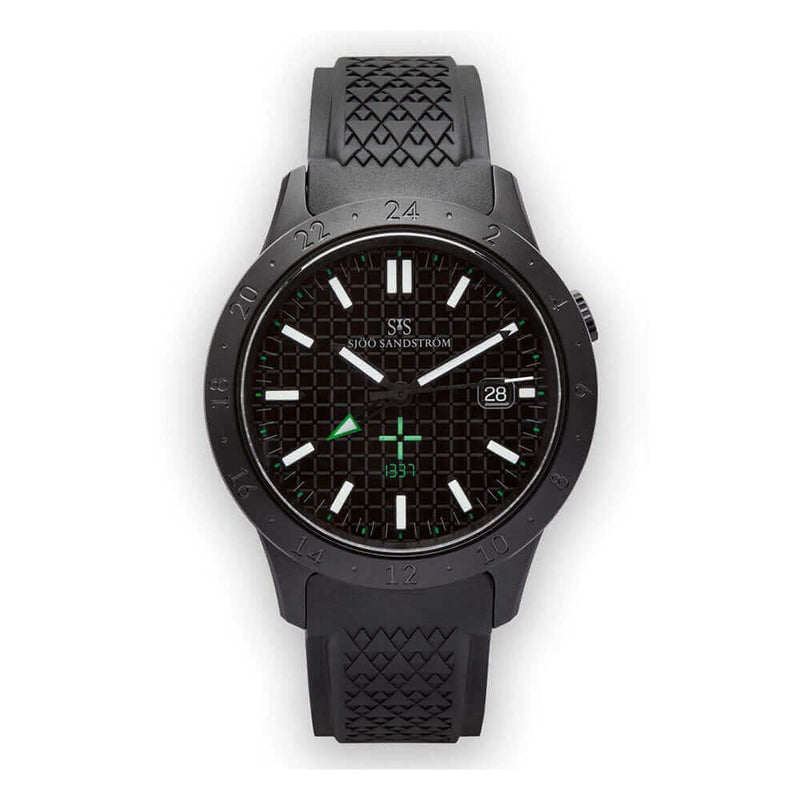 Sjöö Sandström Royal Steel Worldtimer LEET