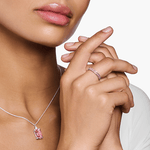 Thomas Sabo Pink Stone kaulakoru KE2089-051-9