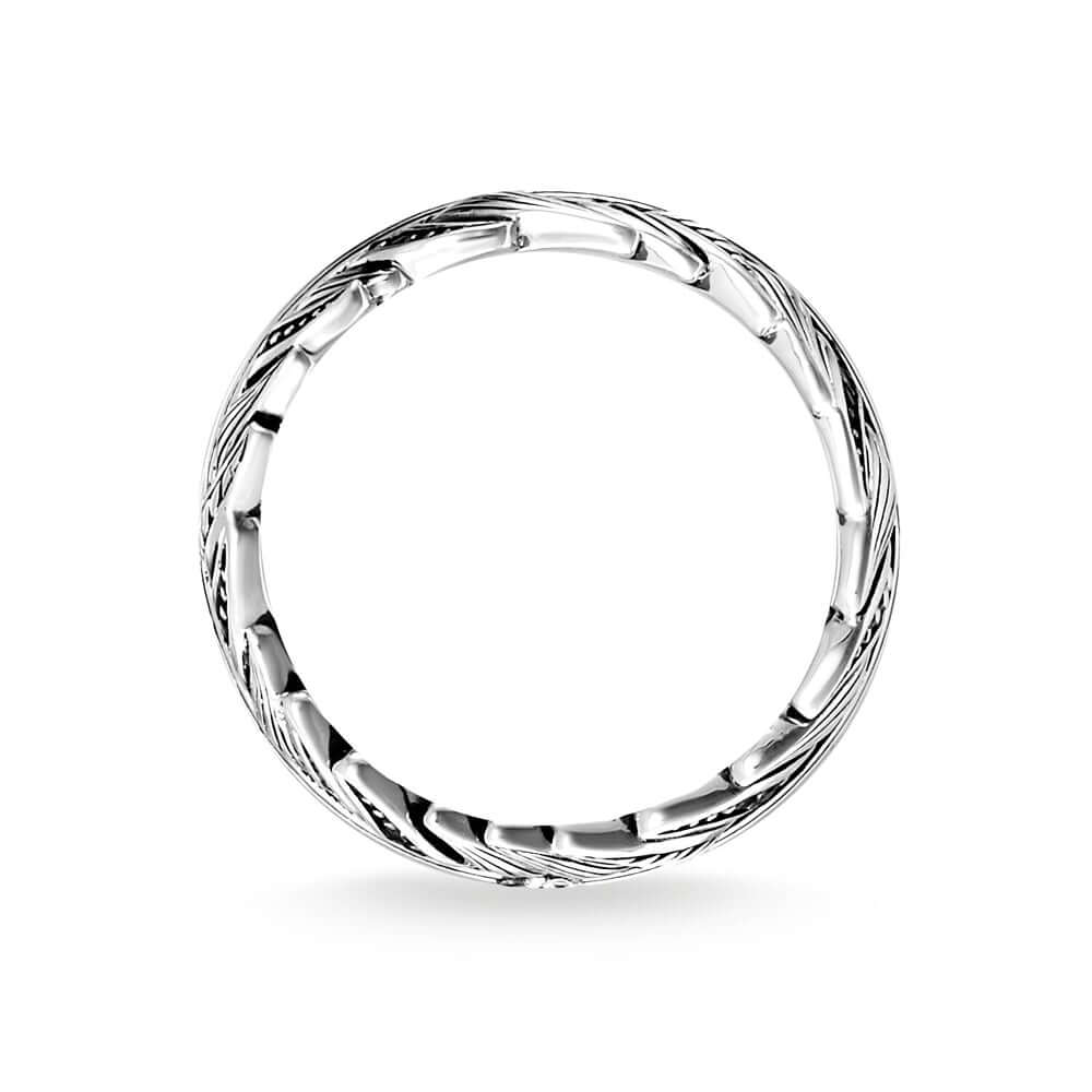  Thomas Sabo Feather Pavé sormus TR2159-643-11