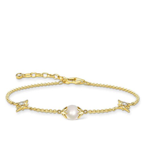 Thomas Sabo Pearl With Stars Gold Rannekoru A1978-445-14-L19v