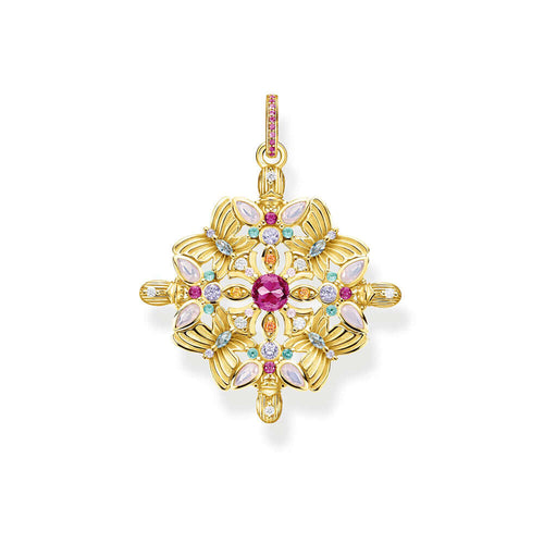 Thomas Sabo Amulet Kaleidoscope Butterfly Gold riipus PE877-996-7